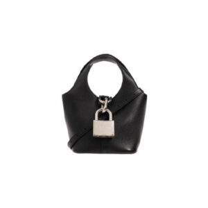 발렌시아가 락커 호보 스몰 숄더백 블랙