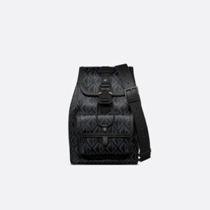 디올 CD 다이아몬드 힛 더 로드 슬링백 블랙