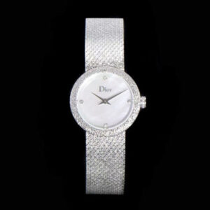 [88866F공장] 디올 La D de dior Satine 화이트판 25mm