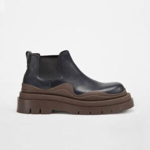 보테가베네타 BV 타이어부츠 숏 블랙/브라운 (비,유아인 착용)